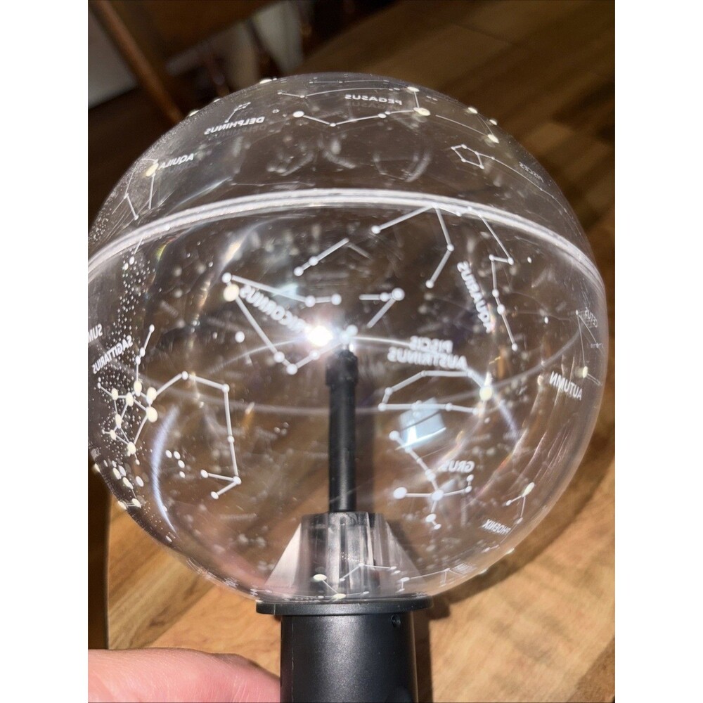 BTS Version 4 Army Bomb Fan Light Stick. Clear Globe With Constellations - Picture 3 of 5